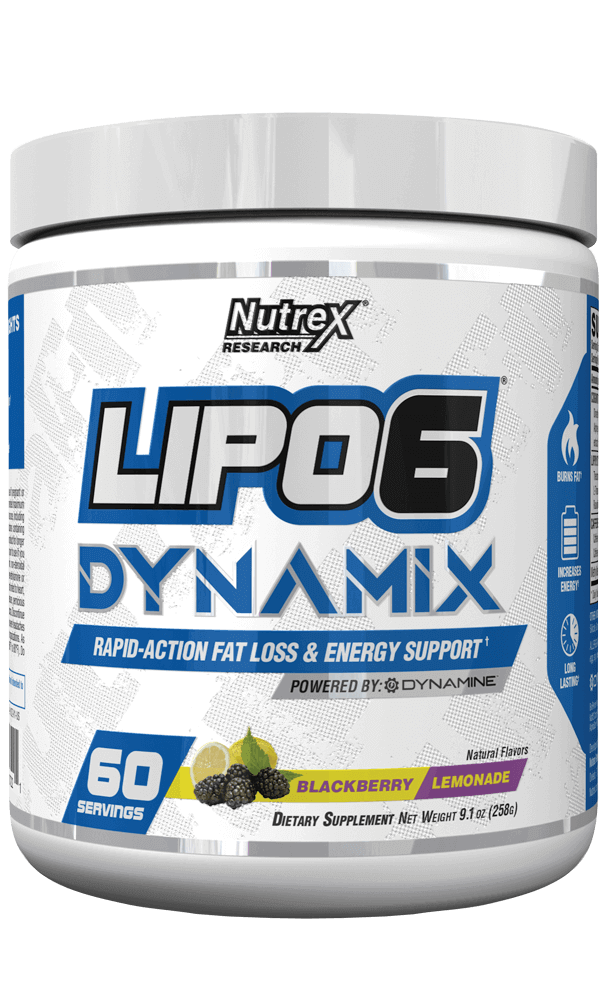 Nutrex Research Lipo 6 Dynamix Blackberry/Lemonade - 60 Servings