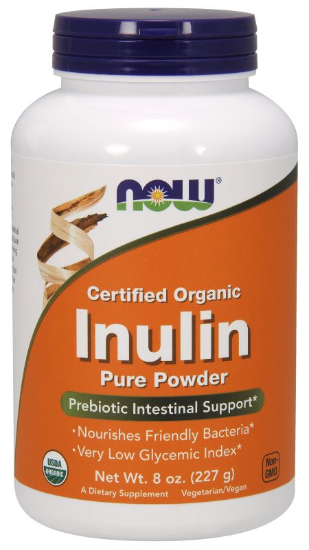 NOW Foods Inulin Certified Organic - 8 oz