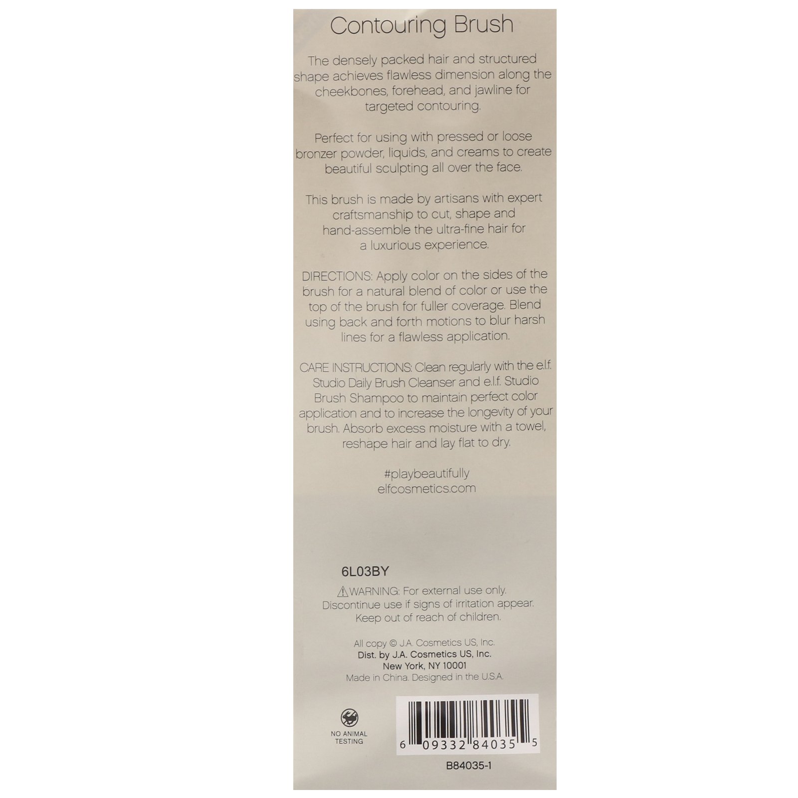 E.L.F., Pincel de Contouring, 1 Pincel - Imagem 3