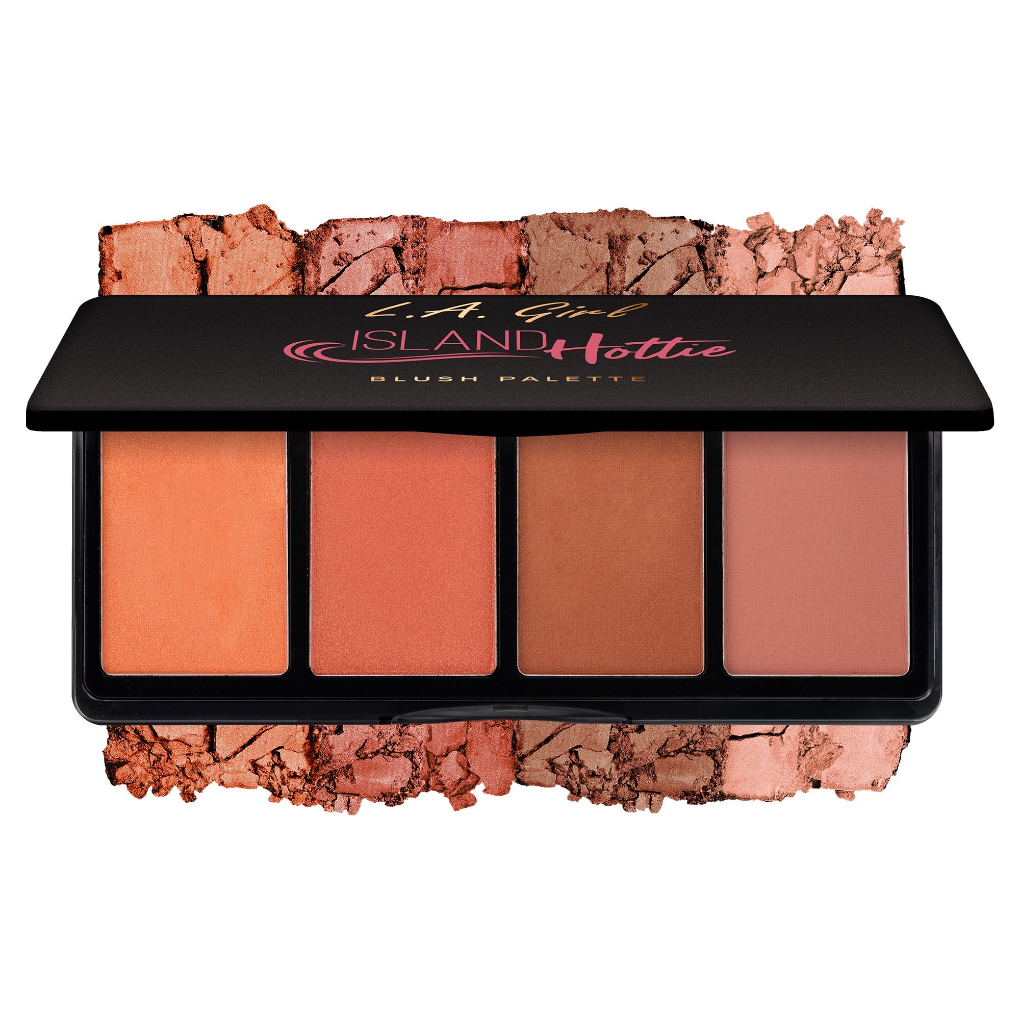 L.A. Girl, Paleta de blush Island Hottie, 4 g cada - Imagem 4
