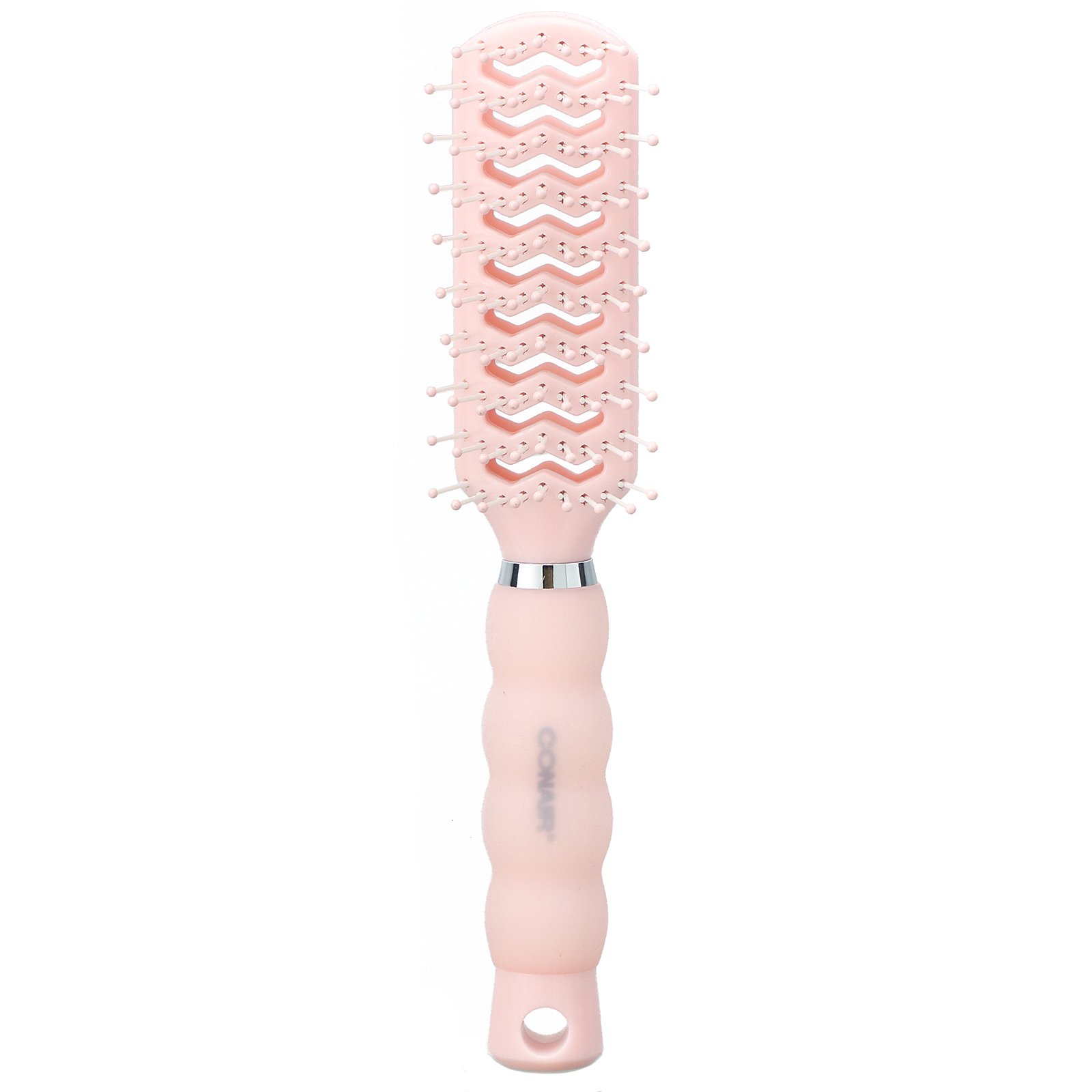 Conair, Gel Grips, cabo em gel confortável, escova de cabelo para secagem com secador, 1 escova