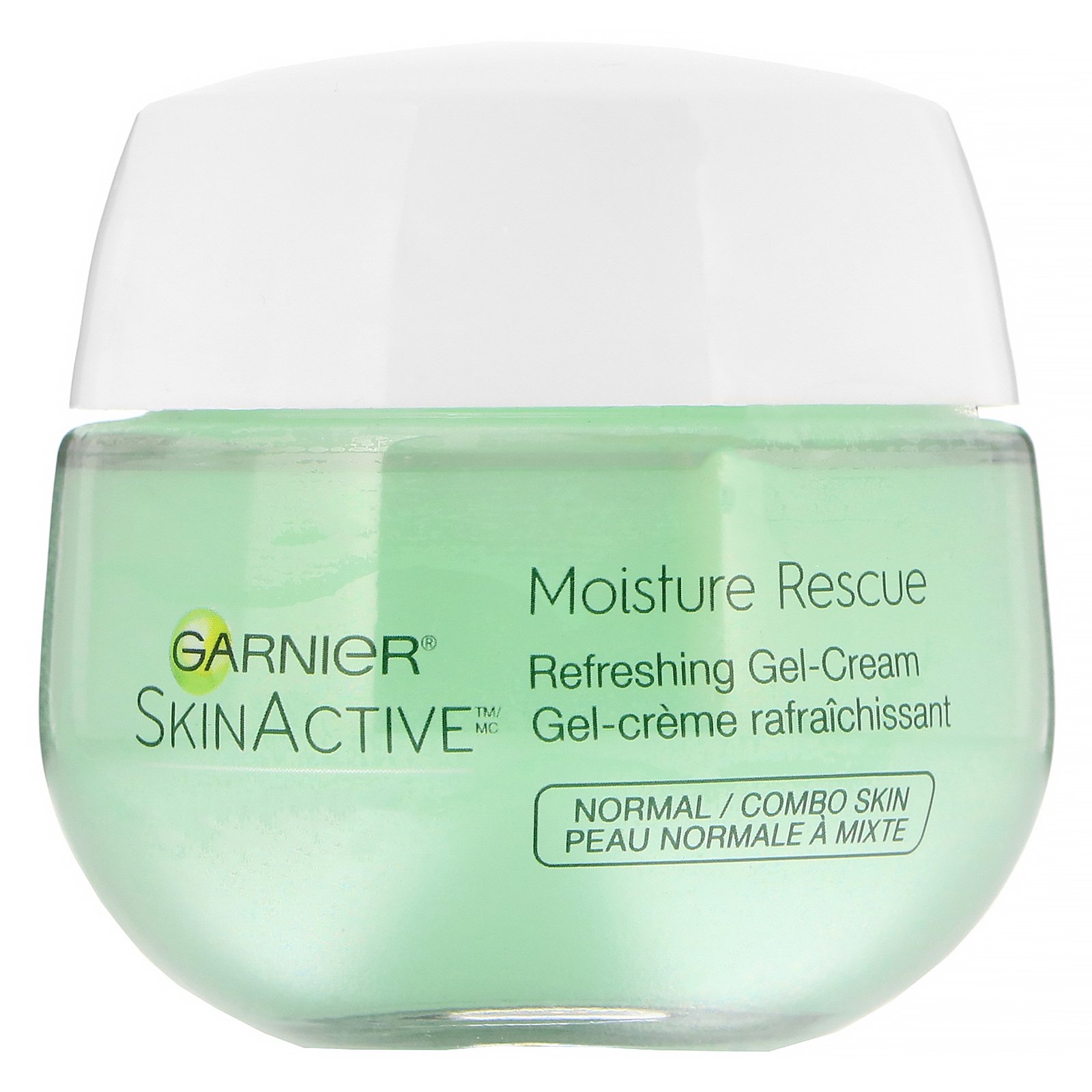 Garnier, SkinActive, Creme em gel refrescante Moisture Rescue, Pele normal/mista, 50 g