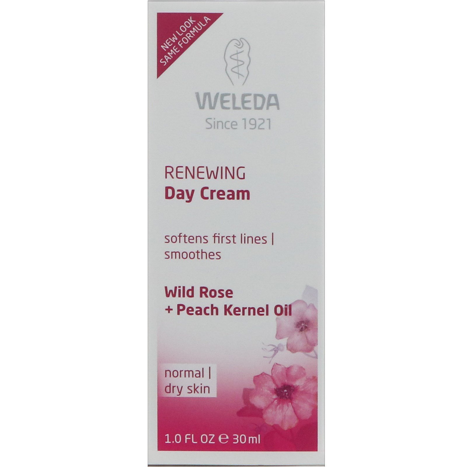 Weleda, Creme Renovador Diurno, Extratos de Rosa Selvagem, Pele Normal a Seca, frasco de 1,0 oz (30 ml)
