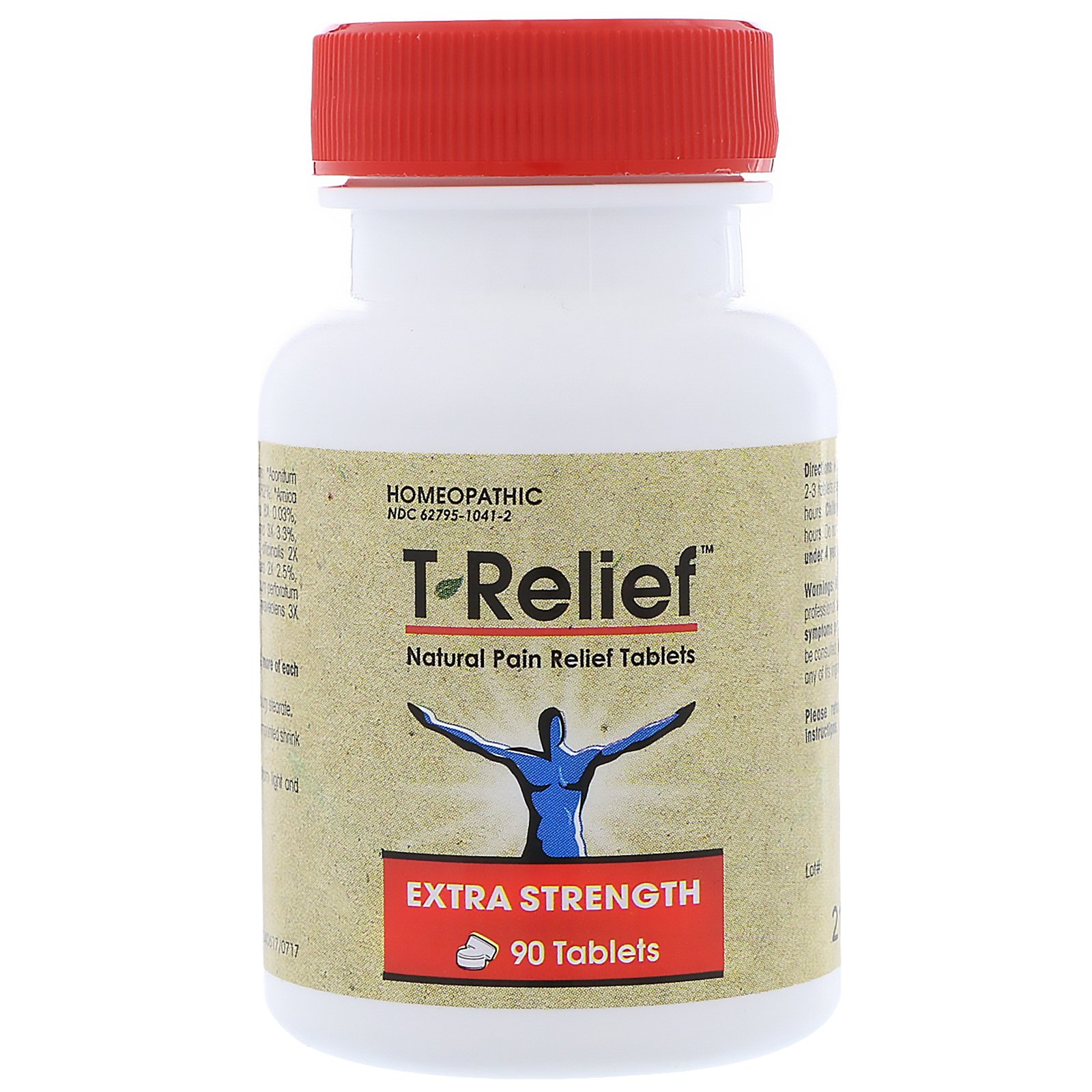 MediNatura, T-Relief, Extra Forte, Homeopático, Comprimidos Analgésicos Naturais, 90 Comprimidos Mastigáveis - Imagem 4