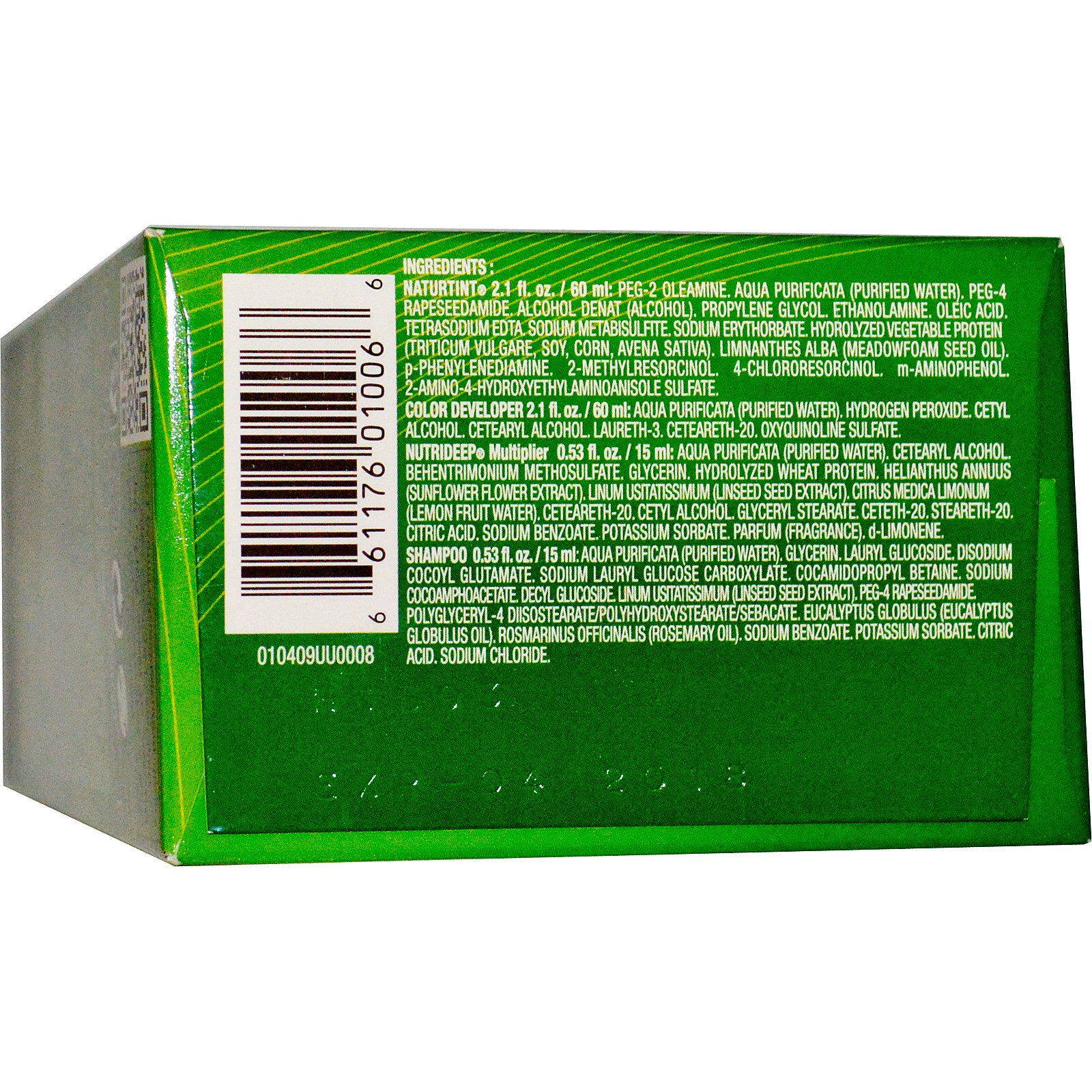 Naturtint, Tintura Capilar Permanente, 8N Louro Gérmen de Trigo, 150 ml (5,28 fl oz) - Imagem 2