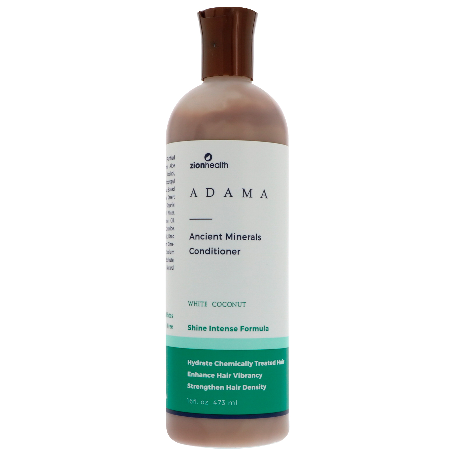 Zion Health, Adama, Condicionador de Minerais Antigos, Coco Branco, 16 fl oz (473 ml)