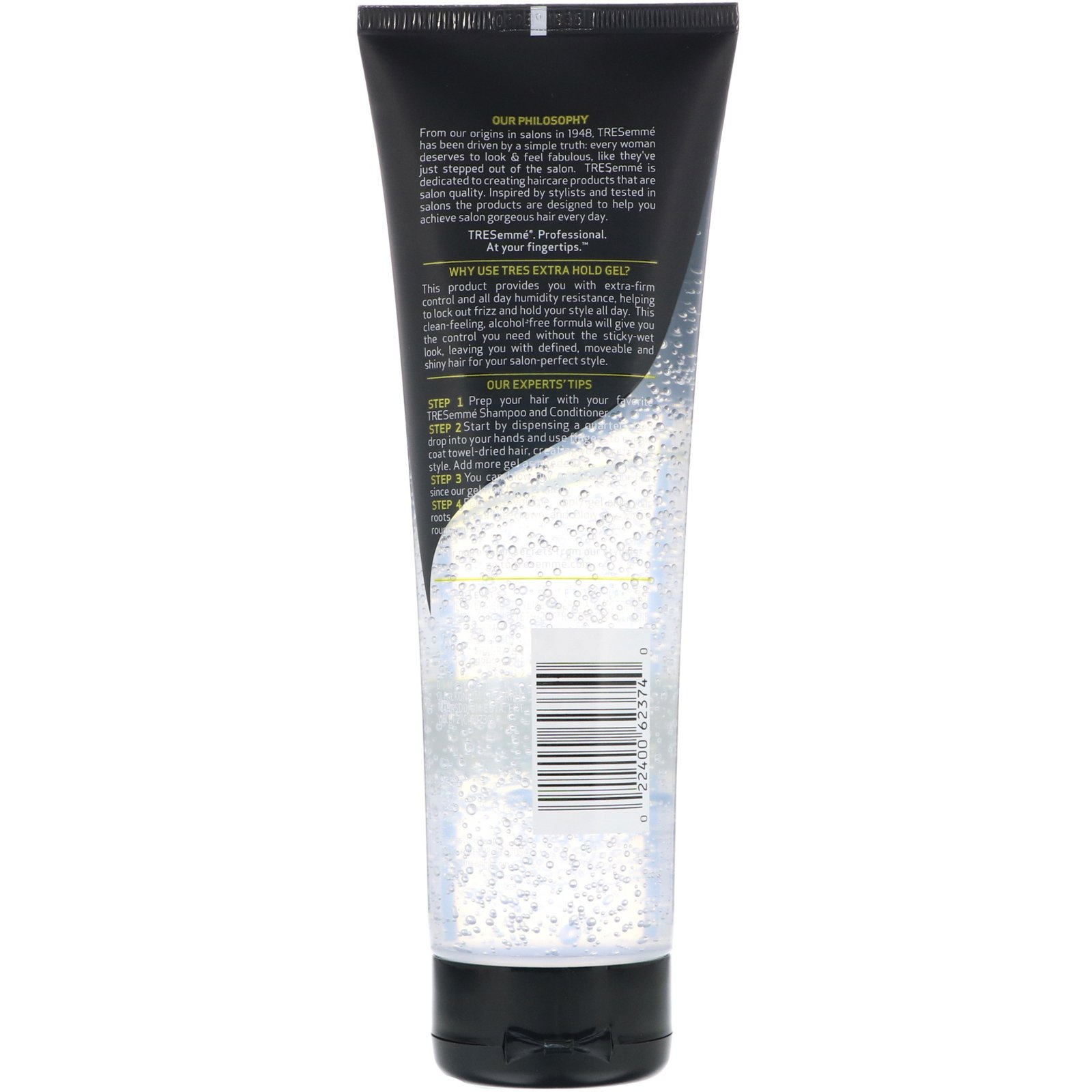 Tresemme, Tres Gel, gel de cabelo controle extrafirme, 255 g - Imagem 2