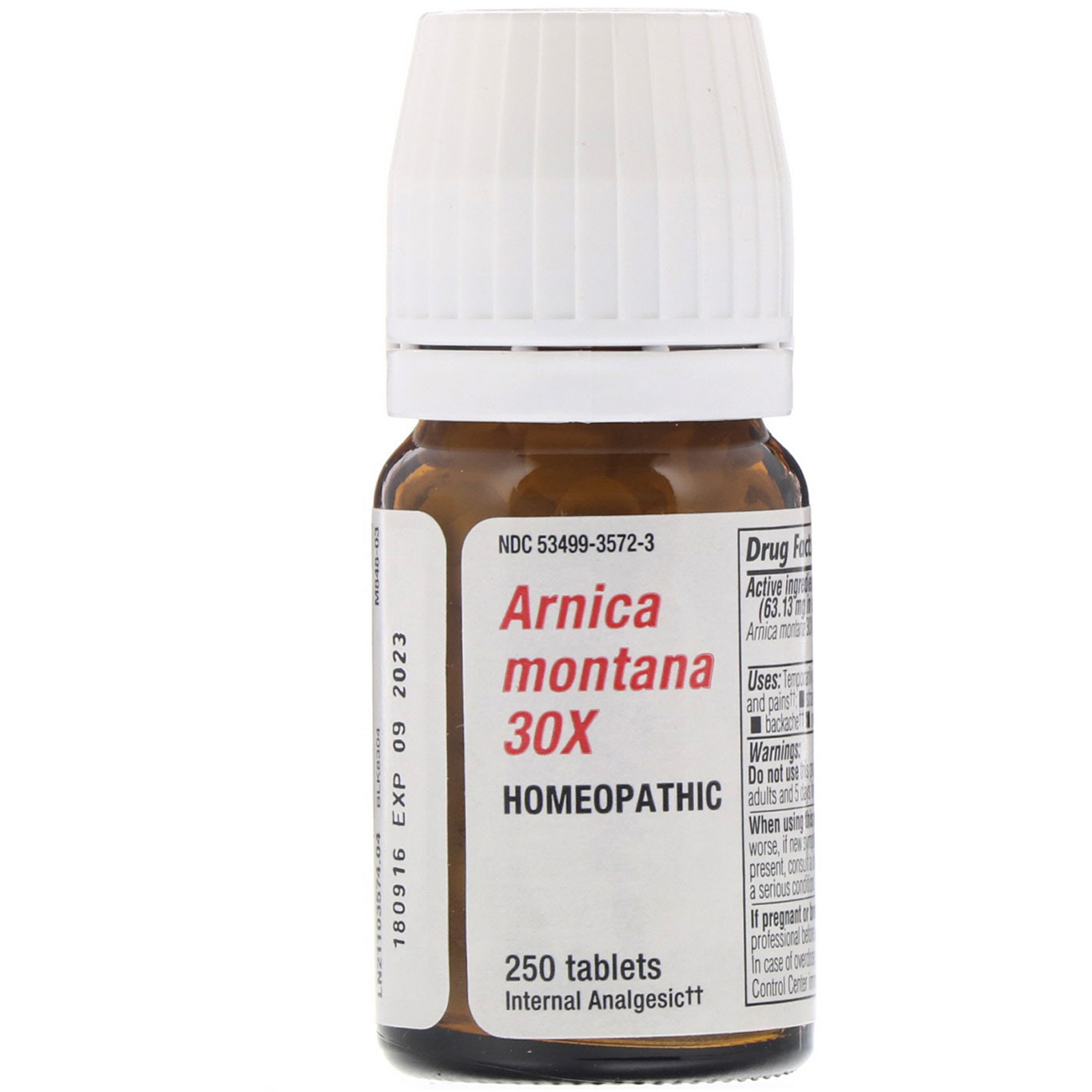 Boericke & Tafel, Arnica Montana 30X, 250 Tablets - Imagem 4