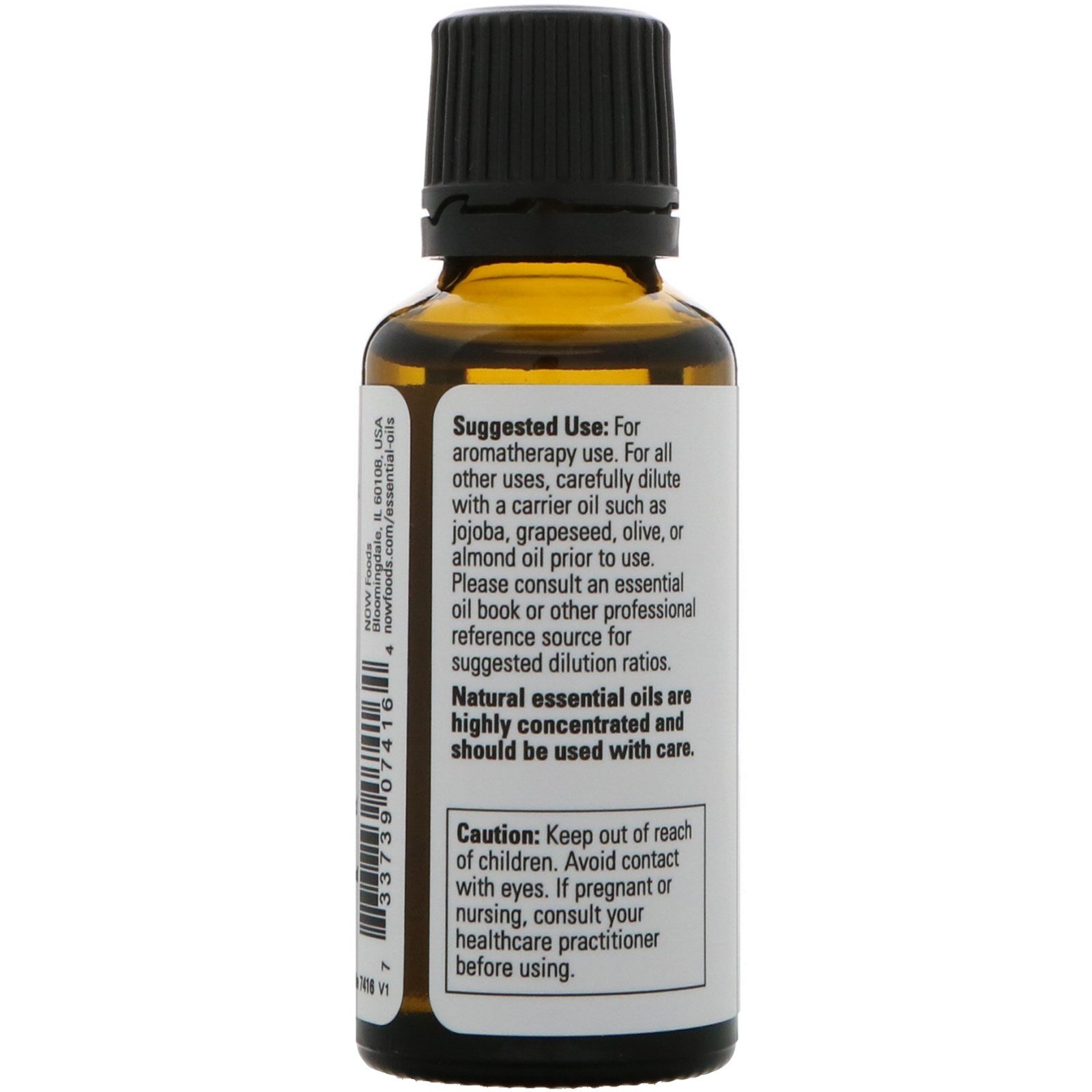 Now Foods, Óleos Essenciais, Óleo de Pimenta-do-Reino, 30 ml (1 fl oz) - Imagem 3