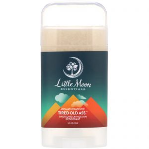 Comprar little moon essentials, tired old ass, deodorant, 2. 5 oz (72 g) preço no brasil banho & beleza cuidados pessoais desodorante suplemento importado loja 175 online promoção -