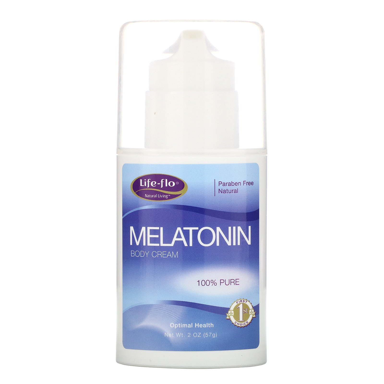 Life-flo, Creme Corporal de Melatonina, 2 oz (57 g)