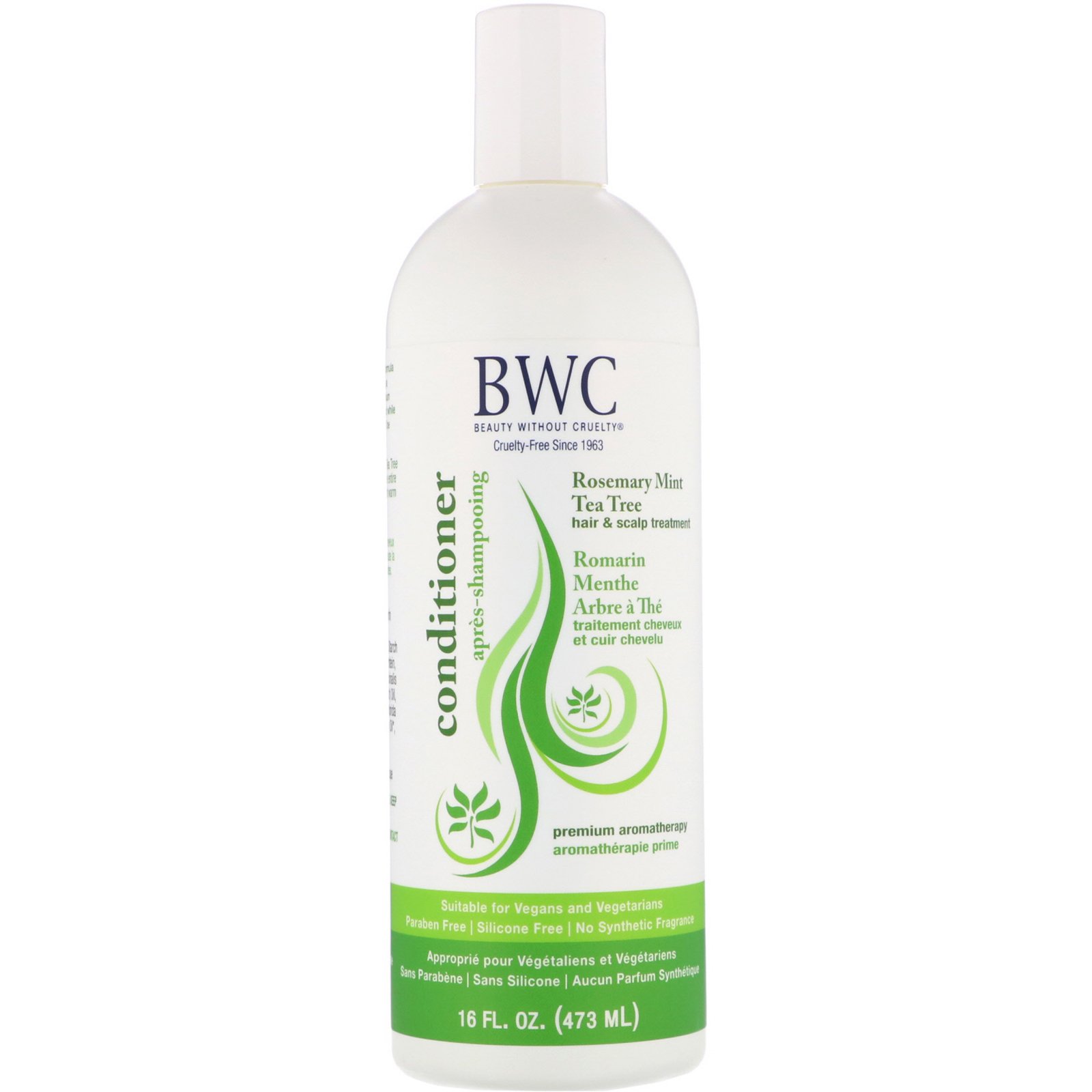 Beauty Without Cruelty, Condicionador de Alecrim, Menta e Melaleuca, 473 ml (16 fl oz)