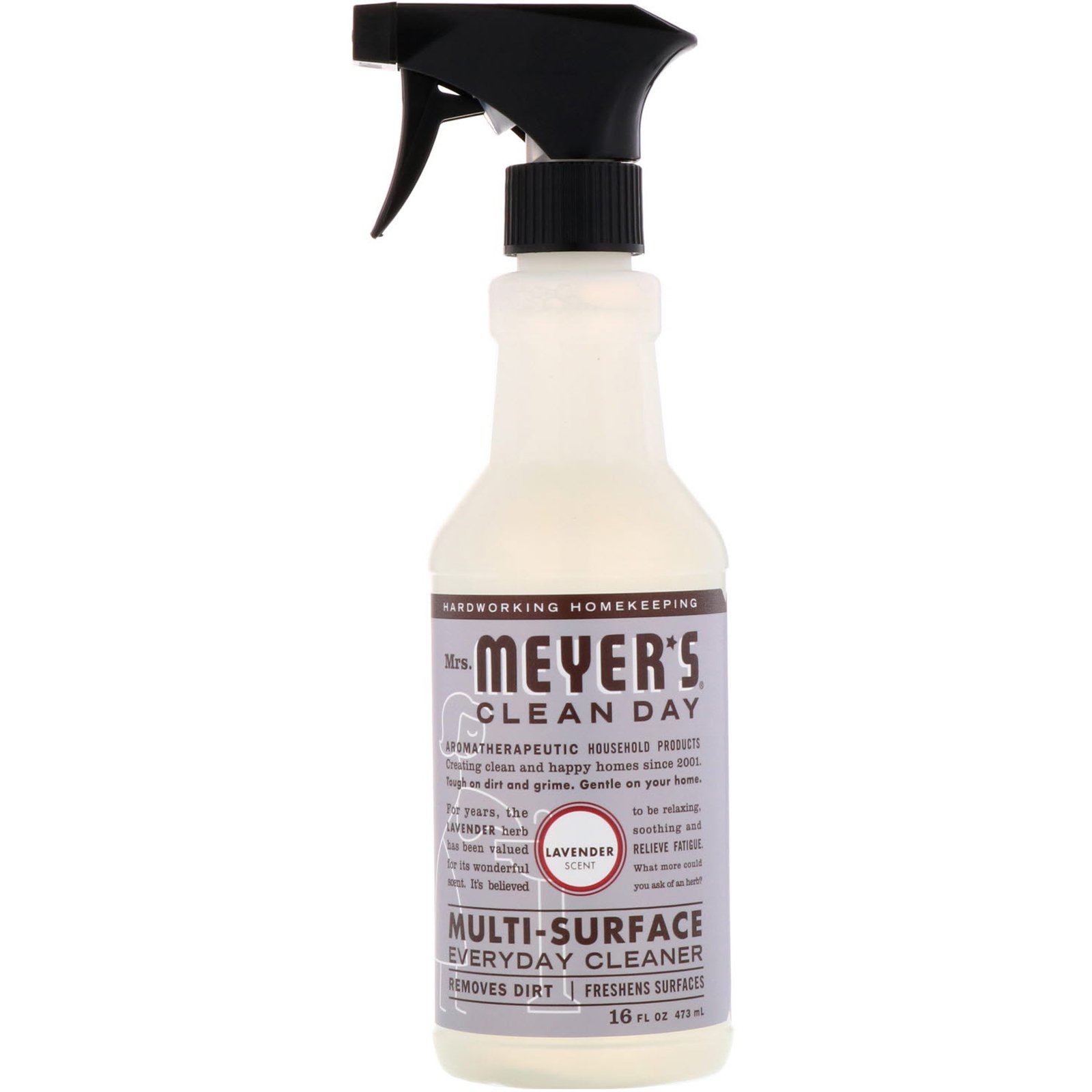 Mrs. Meyers Clean Day, Limpador Diário Multi-Superfície, Aroma Lavanda, 16 fl oz (473 ml)