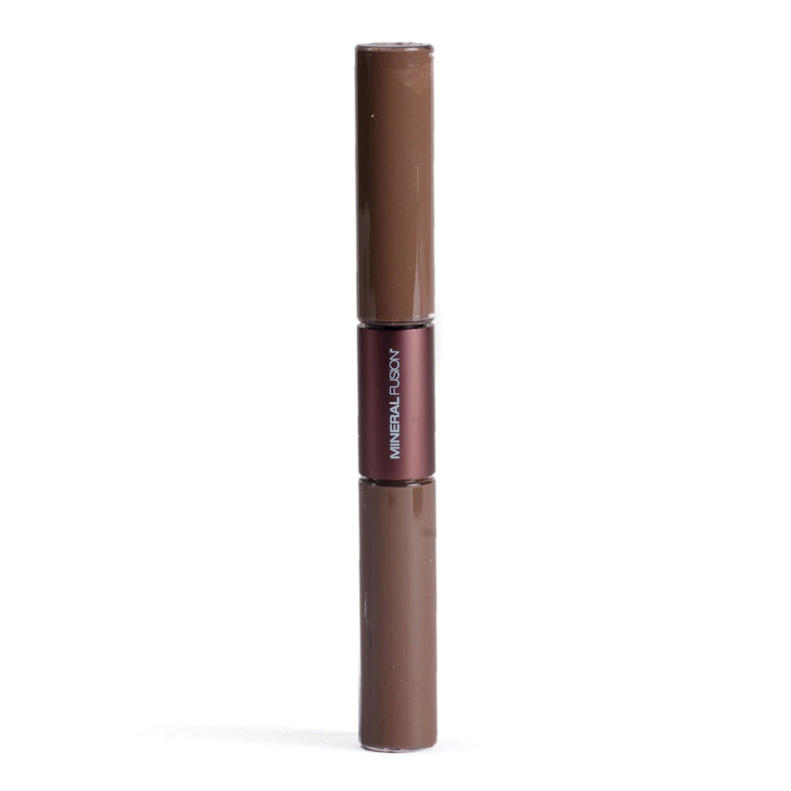 Mineral Fusion, Corretivo de Cabelos para Raízes Brancas, Castanho Escuro, 0,28 oz (8 g)