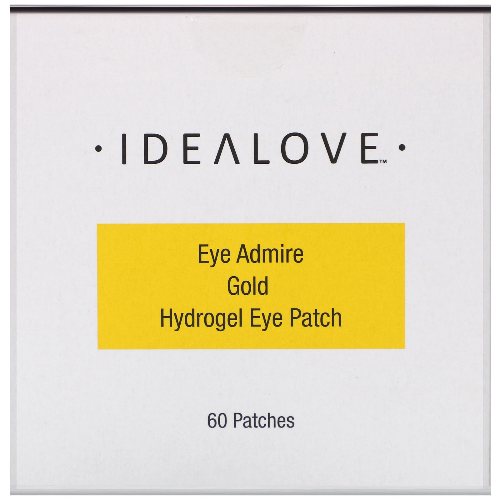 Idealove, Emplastros de Ouro Eye Admire para os Olhos em Hidrogel, 60 Adesivos - Imagem 3