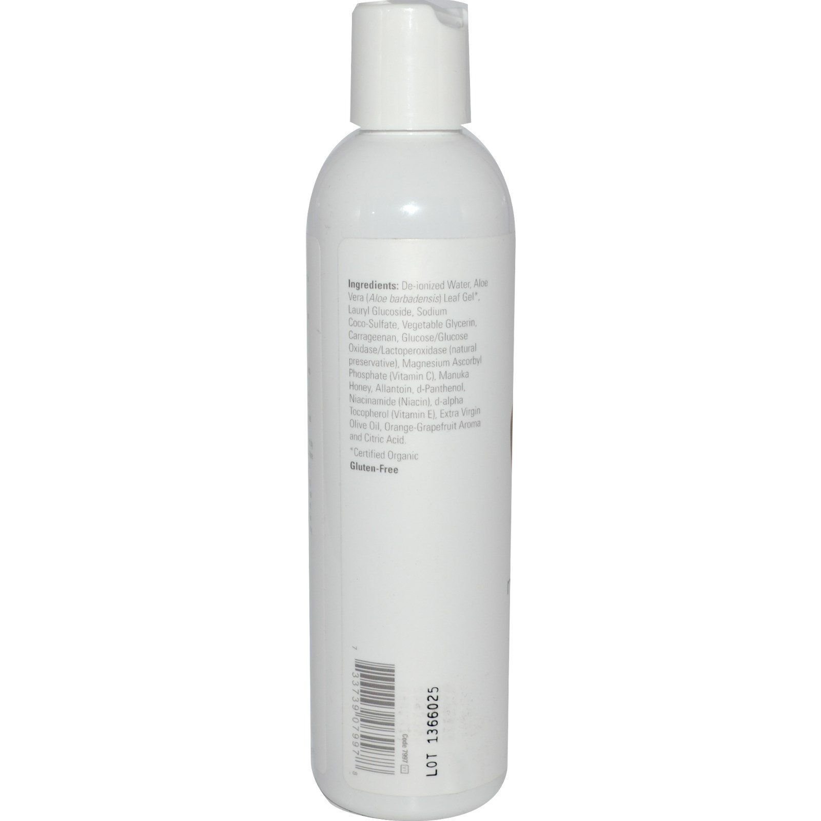 Now Foods, Solutions, Limpador gel, Vitamina C e Mel Manuka, 8 fl oz (237 ml) - Imagem 2