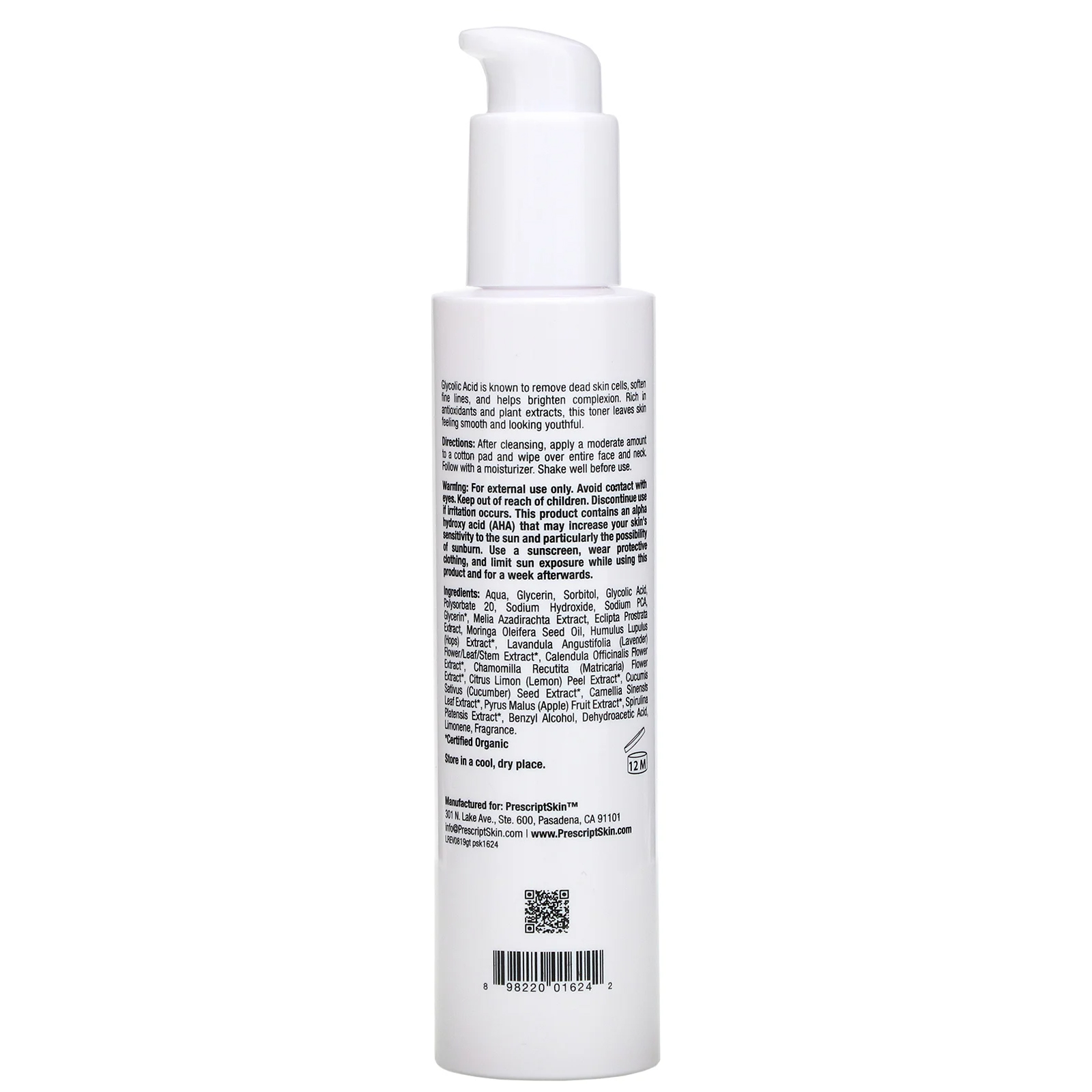 PrescriptSkin, Tônico de Ácido Glicólico, 177 ml (6 fl oz) - Imagem 2