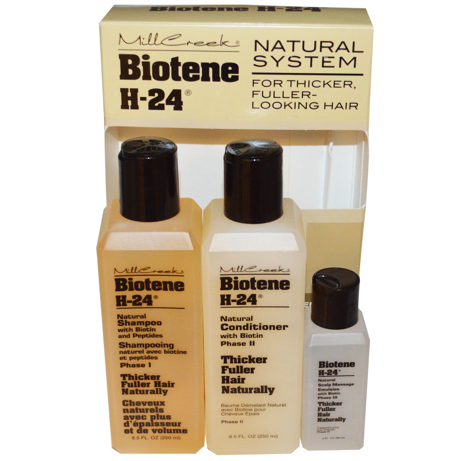 Mill Creek Botanicals, Sistema Natural, Kit Com 3 Itens