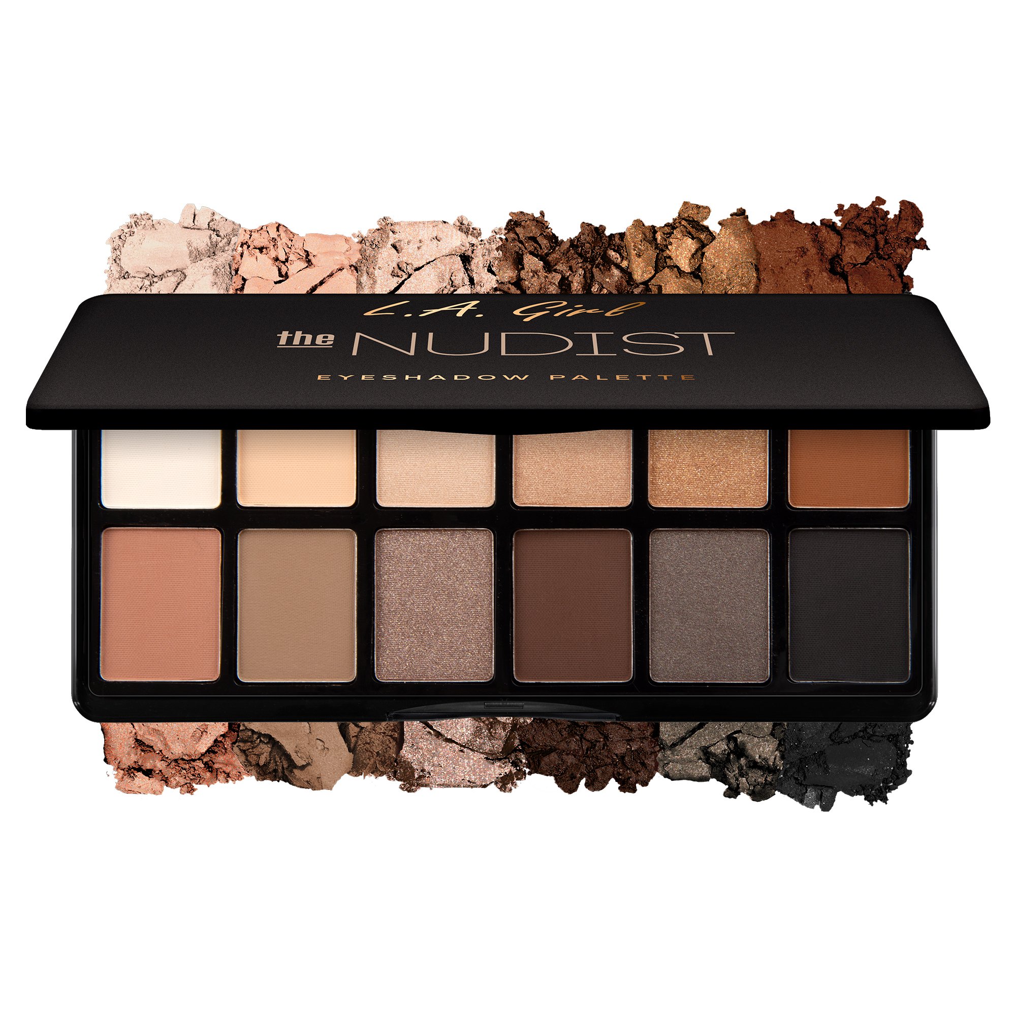 L.A. Girl, Paleta de sombra, The Nudist, 1 g cada - Imagem 4