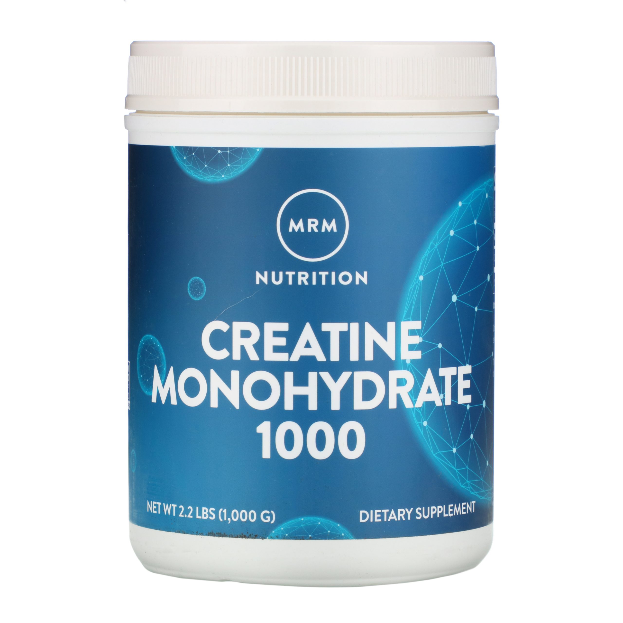 MRM, Monoidrato de Creatina 1000, 1000 g (2,2 lbs)