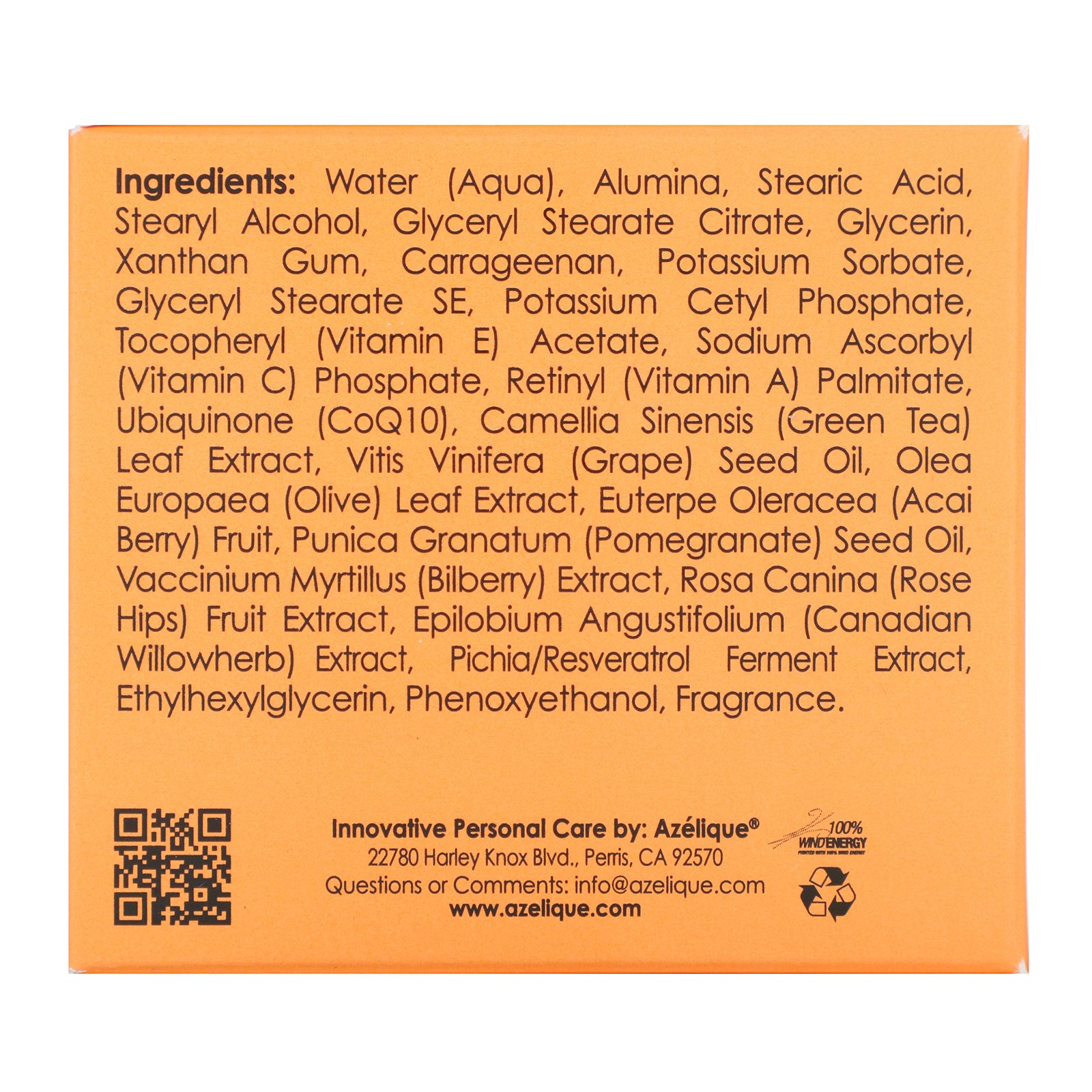 Azelique, Creme Rejuvenescedor, Limpeza e Esfoliação, Sem Parabenos, Sem Sulfatos, 85 g (3 oz) - Imagem 4
