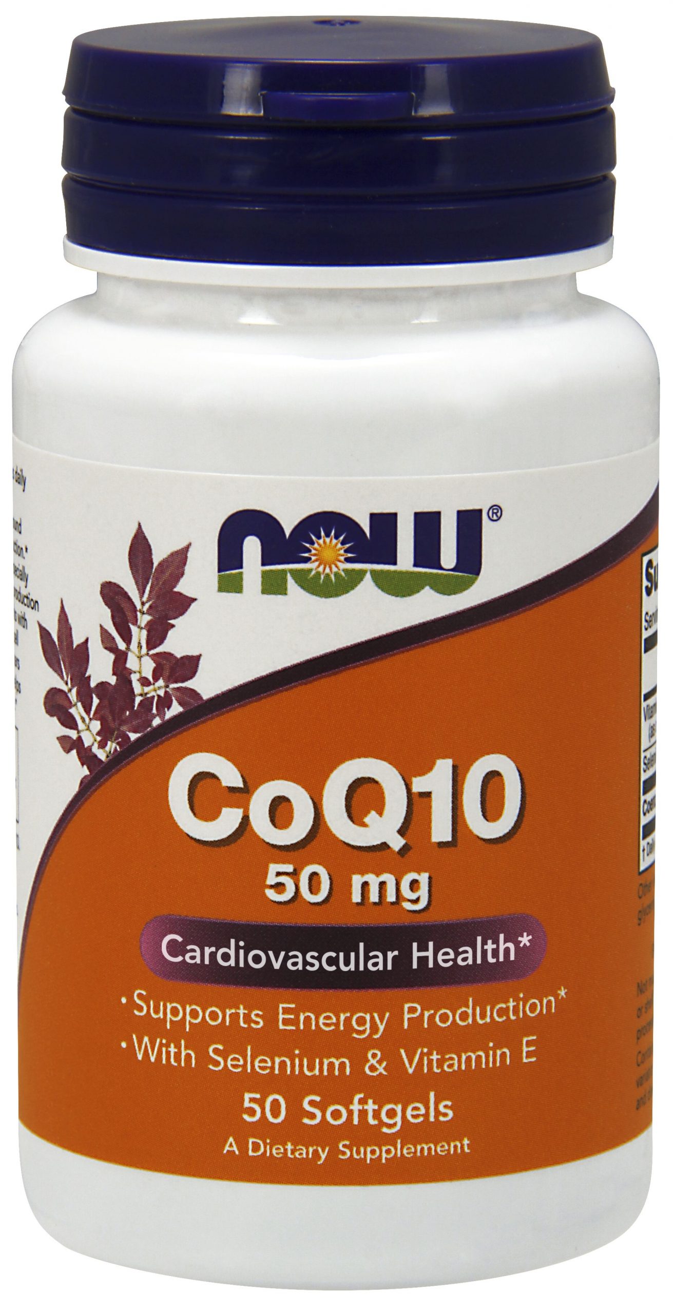 NOW Foods CoQ10 50 mg - 50 Softgels