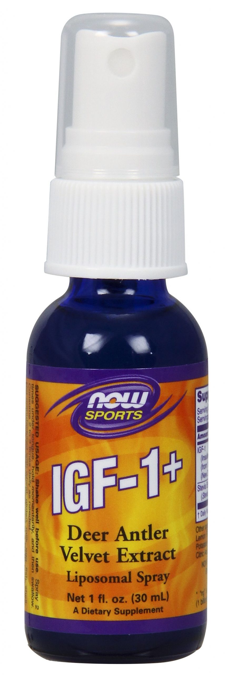 NOW Foods IGF-1+ Liposomal Spray - 1 oz.