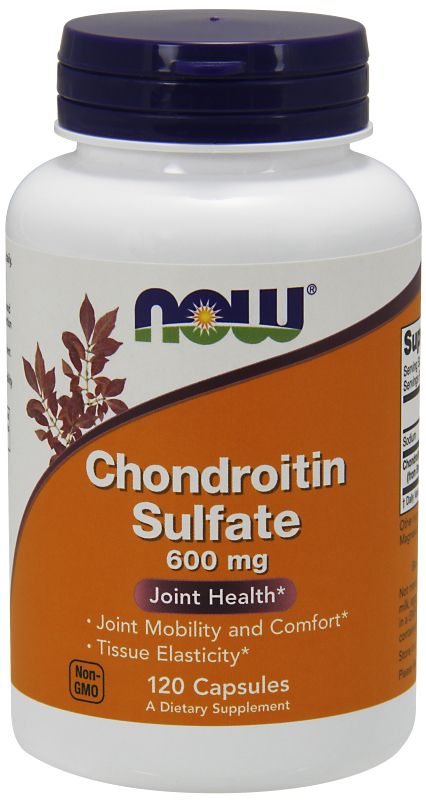 NOW Foods Chondroitin Sulfate 600 mg - 120 Capsules