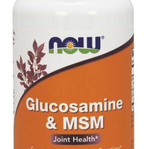 NOW Foods Glucosamine & MSM - 60 Veg Capsules