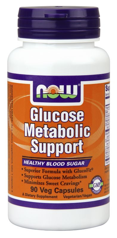 NOW Foods Glucose Metabolic Support - 90 Veg Capsules
