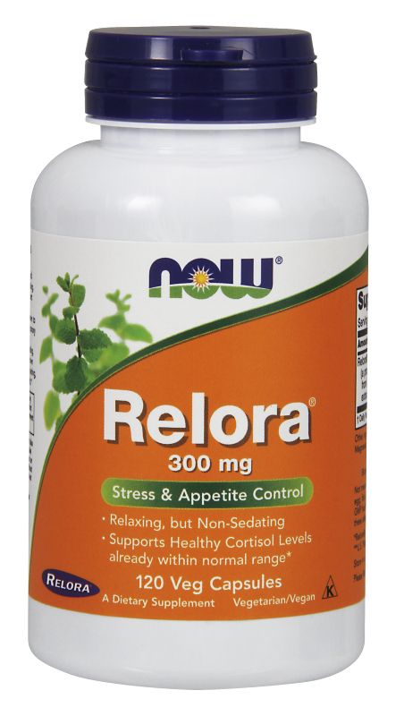 NOW Foods Relora 300 mg -120 Veg Capsules - Imagem 2