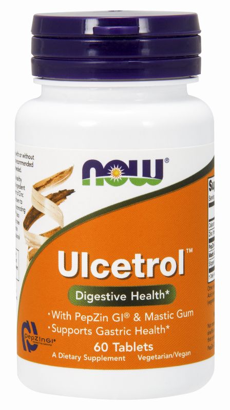 NOW Foods Ulcetrol™ - 60 Tablets - Imagem 2