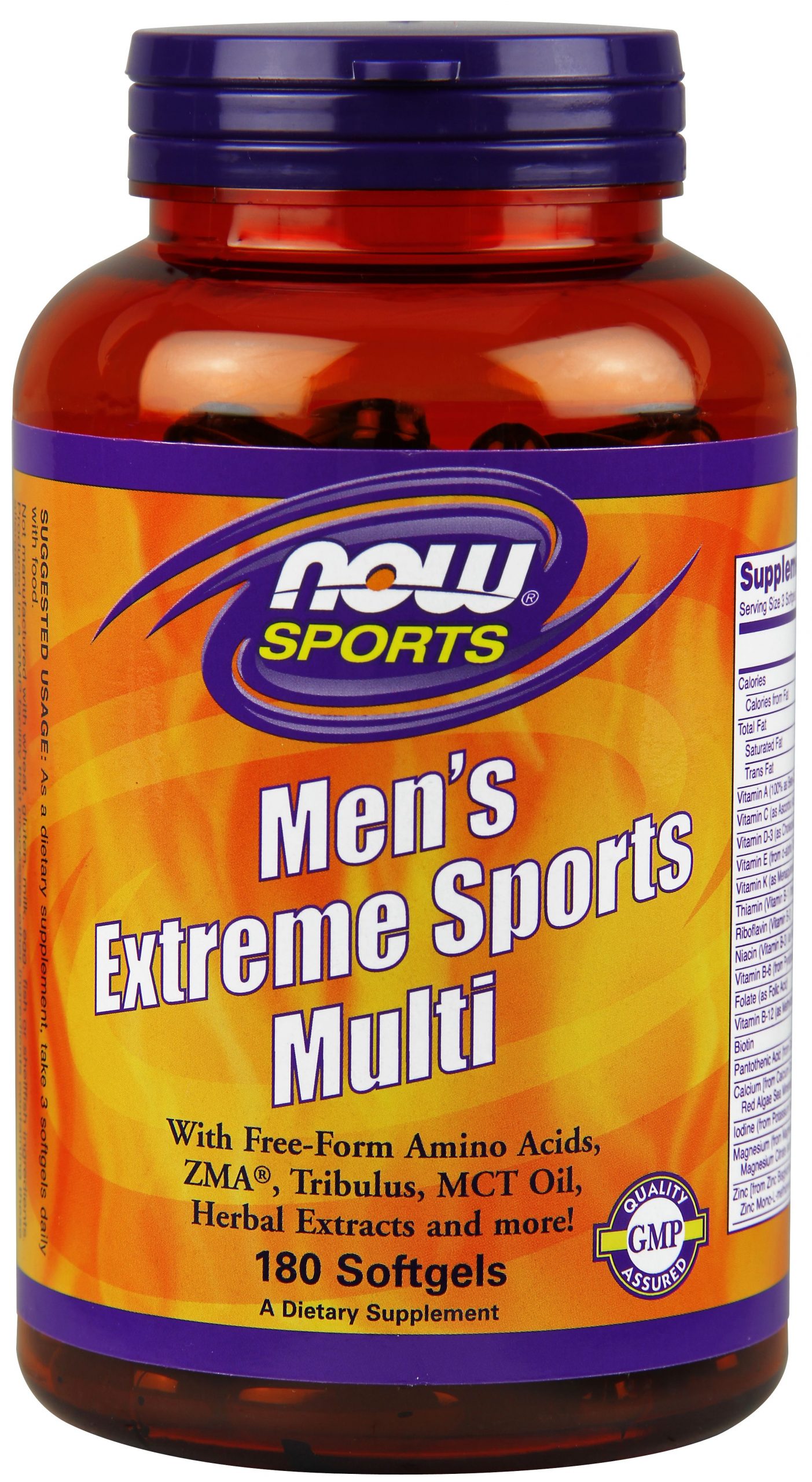 NOW Foods Men's Extreme Sports Multi - 180 Softgels