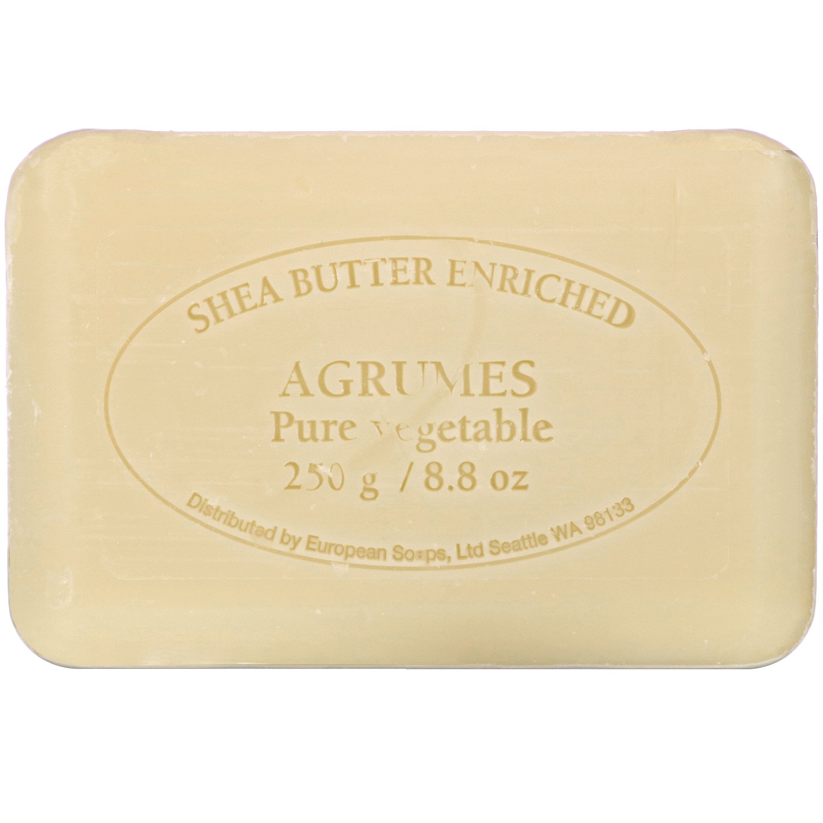 European Soaps, Pre de Provence, Bar Soap, Agrumes, 8.8 oz (250 g) - Imagem 2