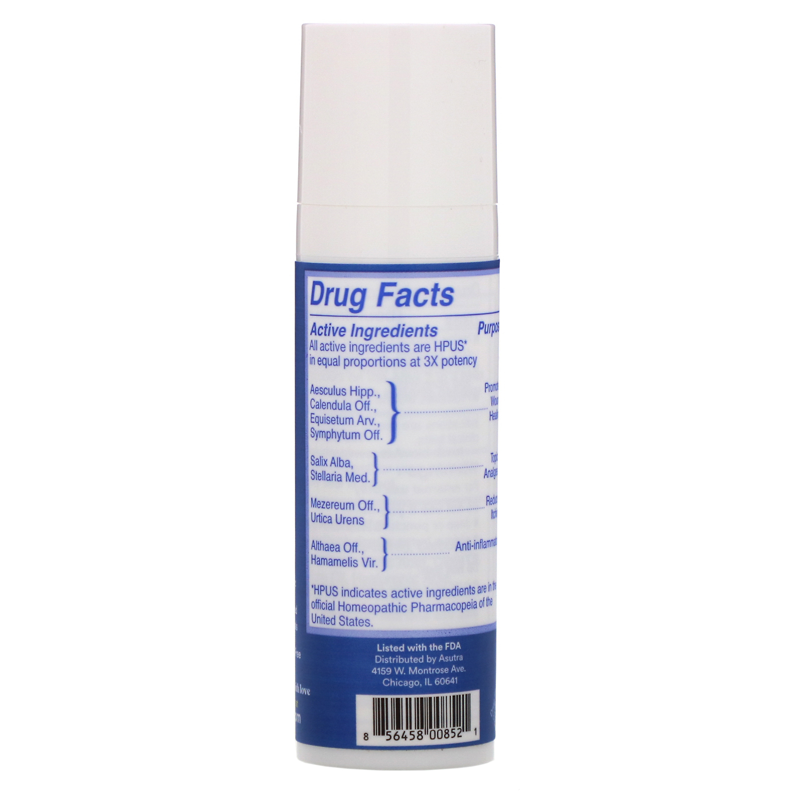 Asutra, WellHeal, First Aid Ointment, 1 oz (28 g) - Imagem 2