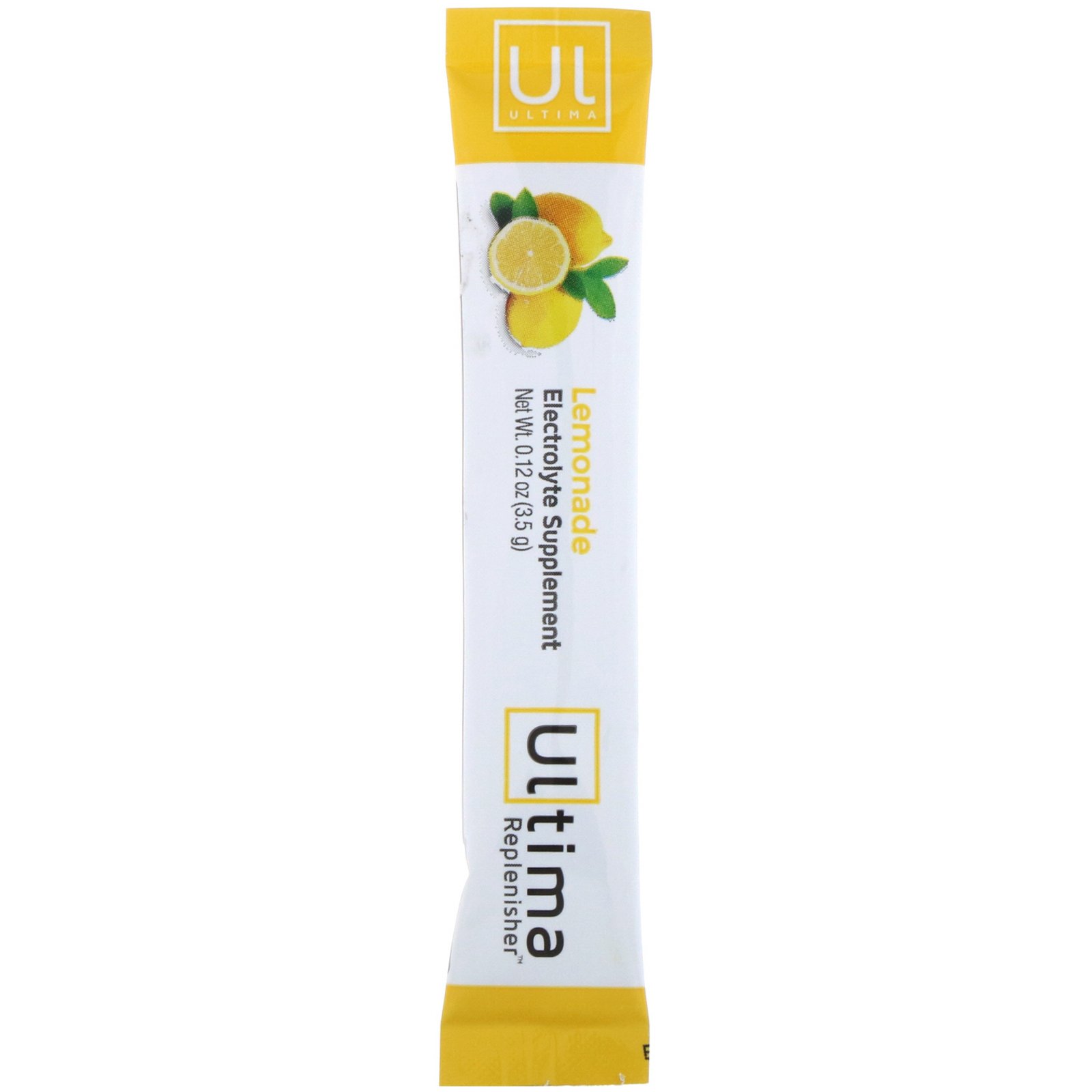 Ultima Replenisher, Eletrólito em Pó, Limonada, 20 Pacotes, 3,5 g (0,12 oz) Cada - Imagem 3
