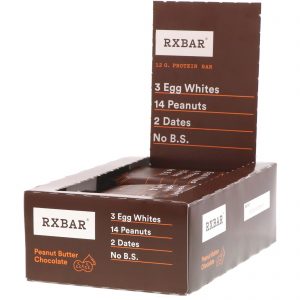 Comprar rxbar, protein bar, peanut butter chocolate, 12 bars, 1. 83 oz (52 g) each preço no brasil barras barras de proteína suplementos de musculação suplemento importado loja 131 online promoção -