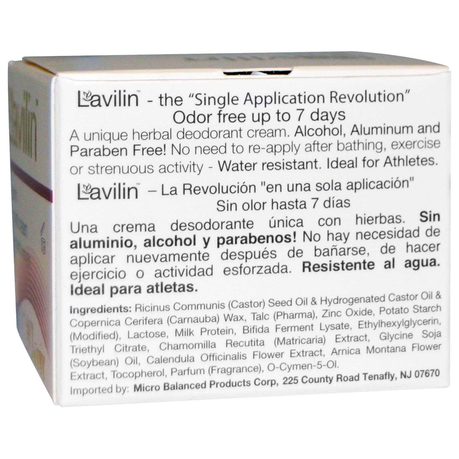 Lavilin, Creme desodorizante nas axilas, 12,5 g - Imagem 2