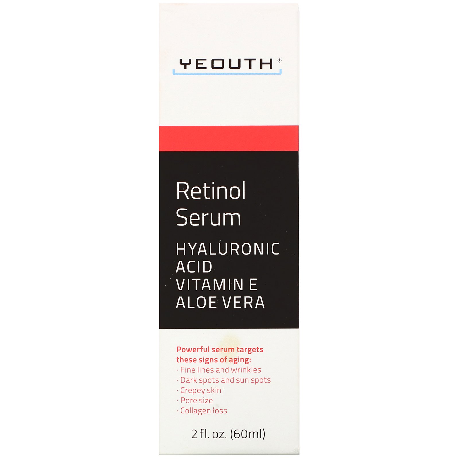 Yeouth, Retinol Serum, 2 fl oz (60 ml) - Imagem 2