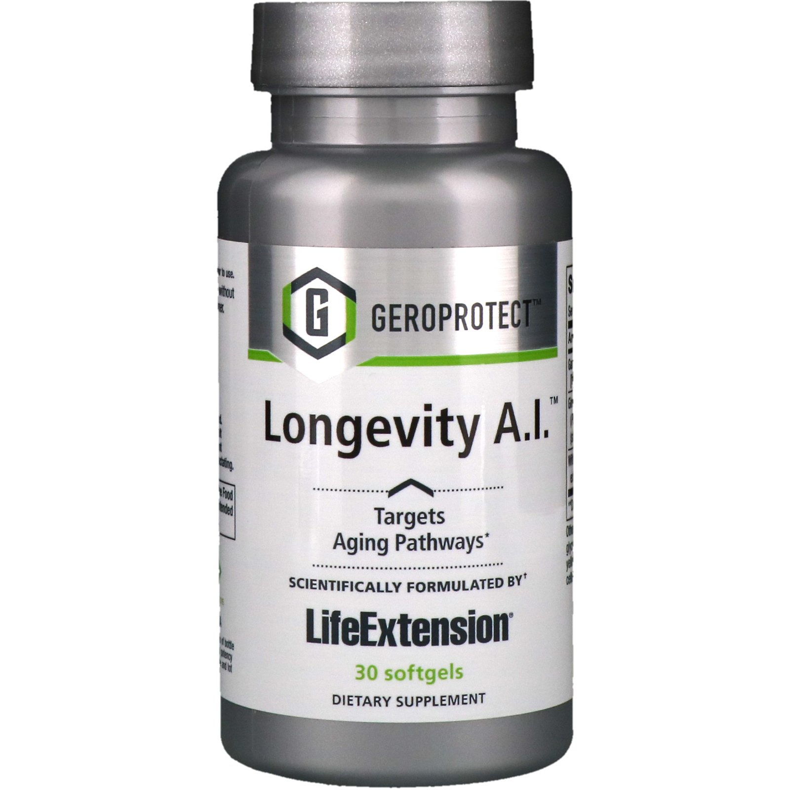 Life Extension, GEROPROTECT Longevity A.I., 30 Softgels