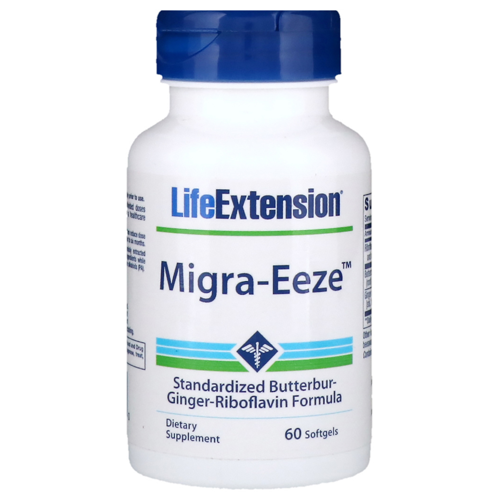 Life Extension, Migra-Eeze, 60 Cápsulas Gelatinosas