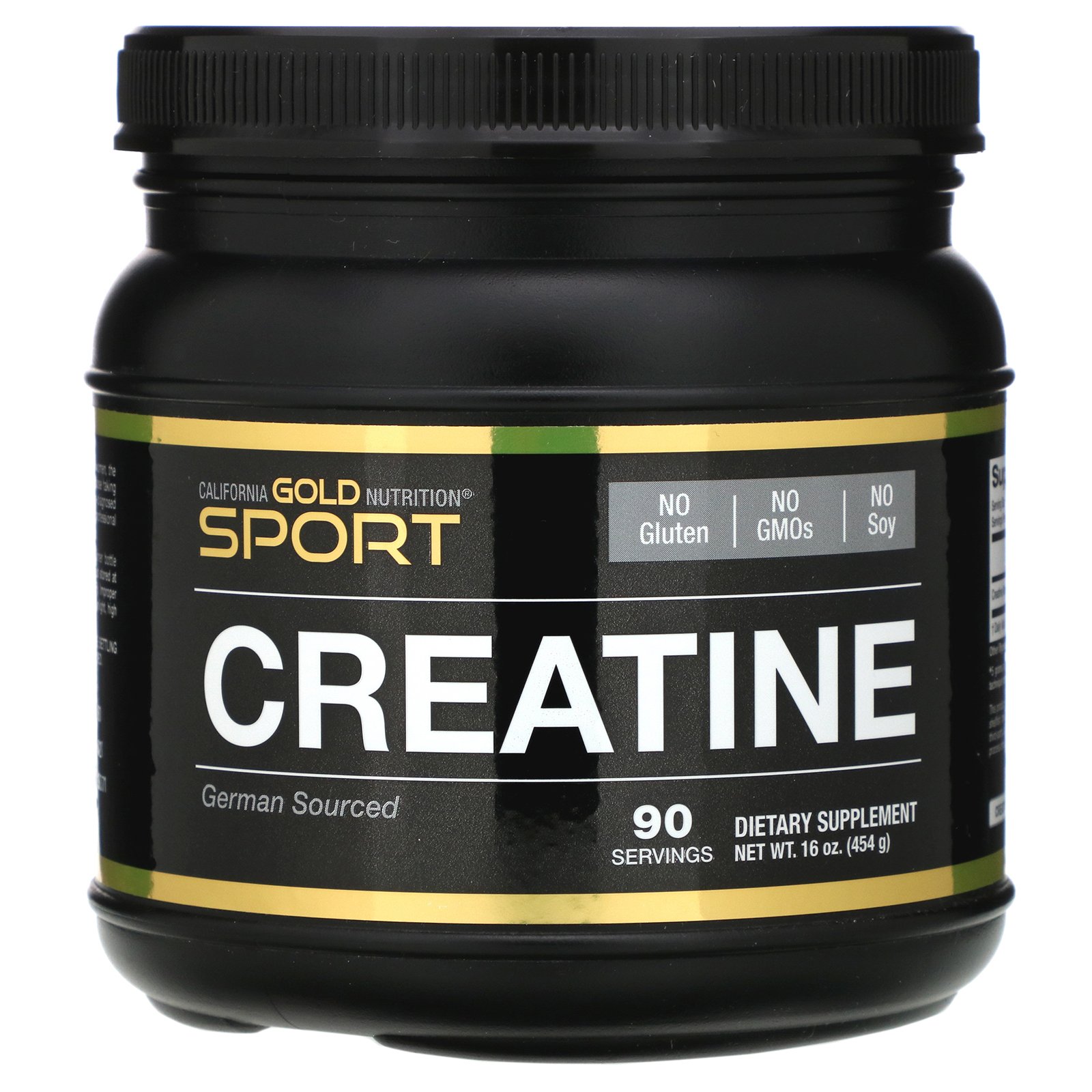 California Gold Nutrition, Mono-hidrato de Creatina, Sem Sabor, 454 g (16 oz)