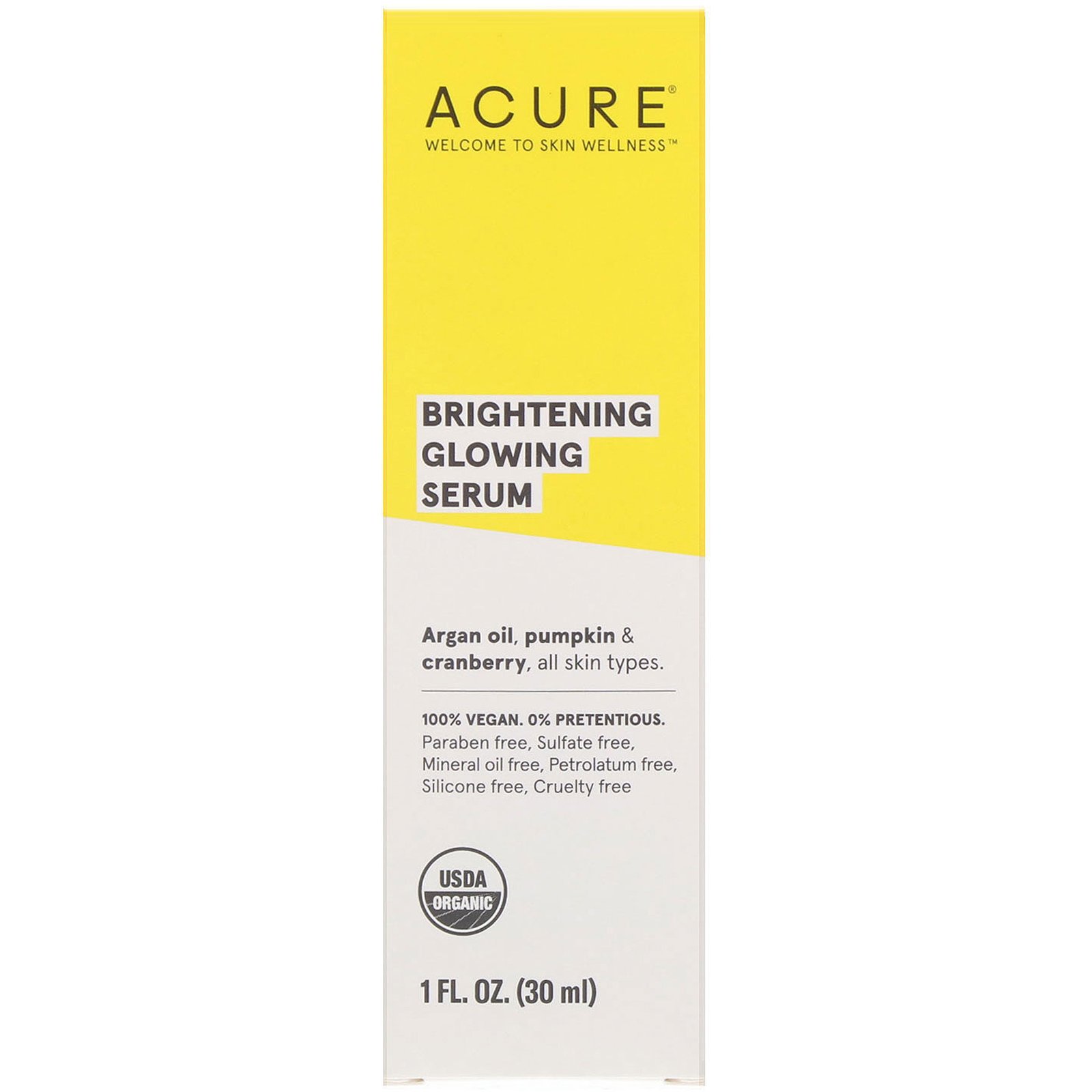 Acure, Brilliantly Brightening, Soro Iluminador, 30 ml (1 fl oz) - Imagem 2