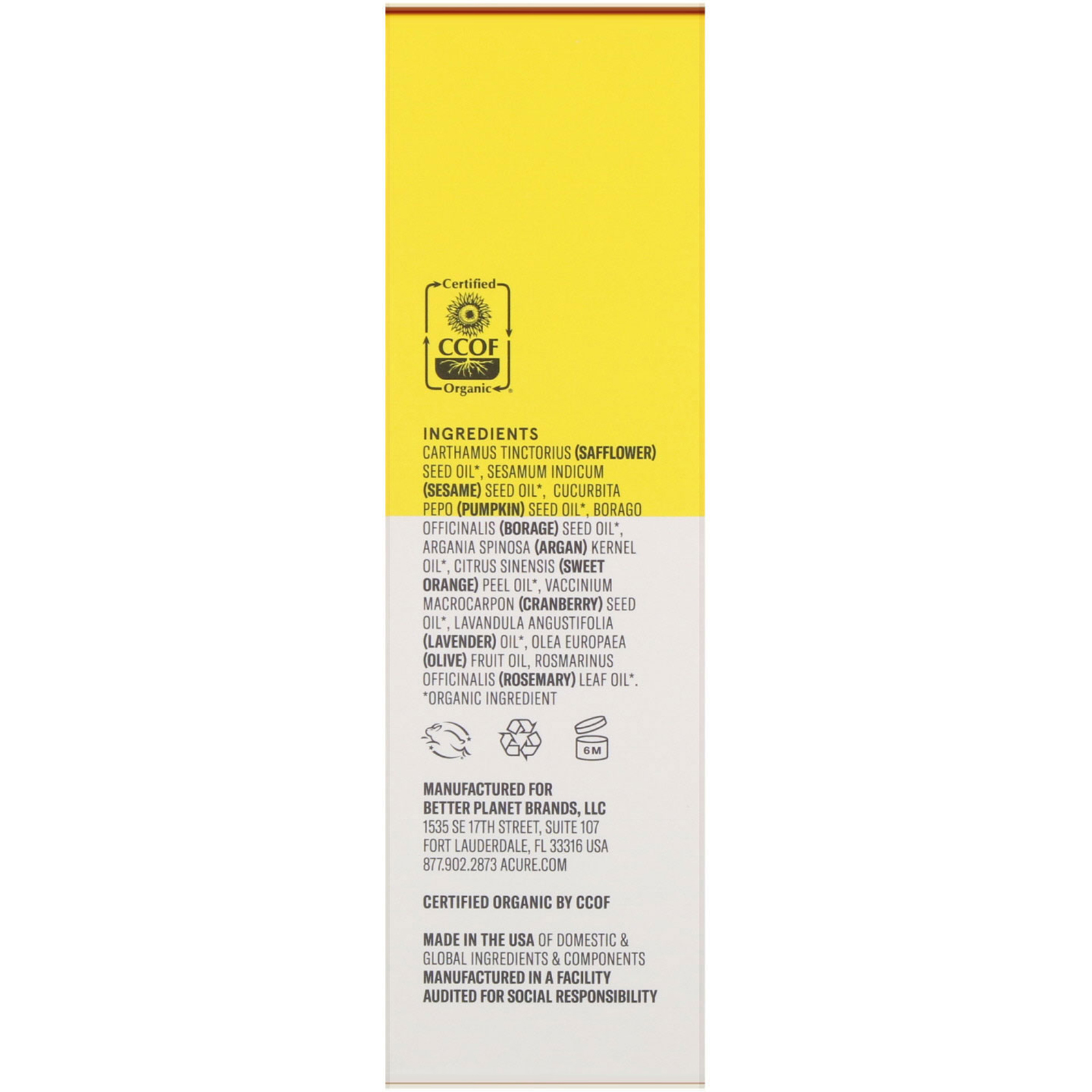 Acure, Brilliantly Brightening, Soro Iluminador, 30 ml (1 fl oz) - Imagem 3