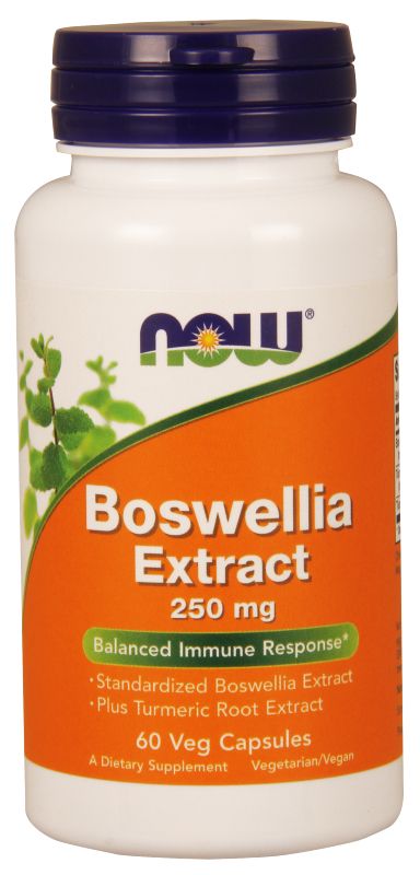 NOW Foods Boswellia Extract 250 mg - 60 Veg Capsules - Imagem 2