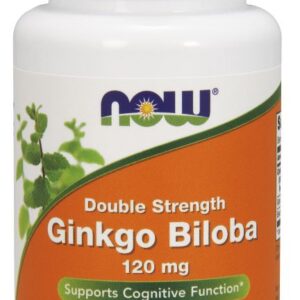 NOW Foods Ginkgo Biloba 120 mg - 50 Veg Capsules