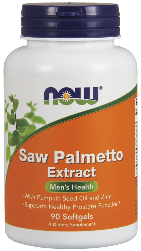 NOW Foods Saw Palmetto Extract 80 mg - 90 Softgels - Imagem 2