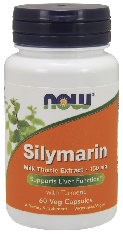 NOW Foods Silymarin Milk Thistle Extract 150 mg - 60 Veg Capsules