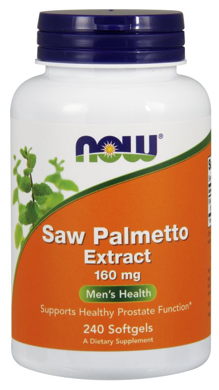 NOW Foods Saw Palmetto Extract 160 mg - 240 Softgels