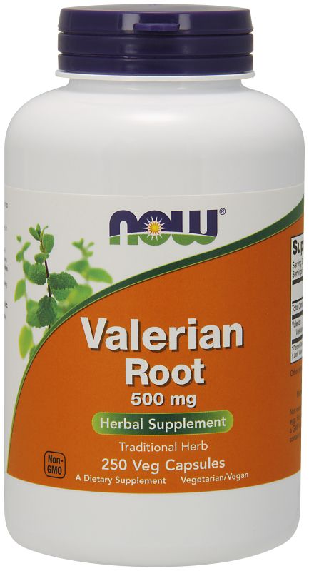 NOW Foods Valerian Root 500 mg - 250 Capsules - Imagem 2